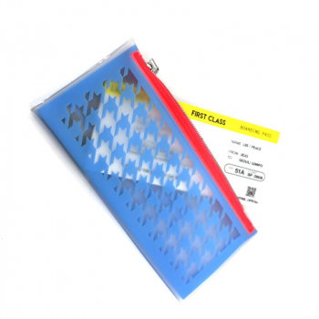 Lightree Travel Wallet Hope, neon blau, Zipp Verschluss, style